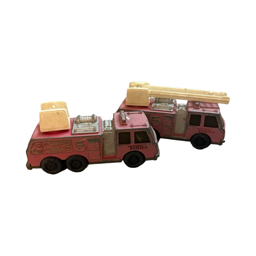 Vintage Tonka Fire Trucks X 2 1992
